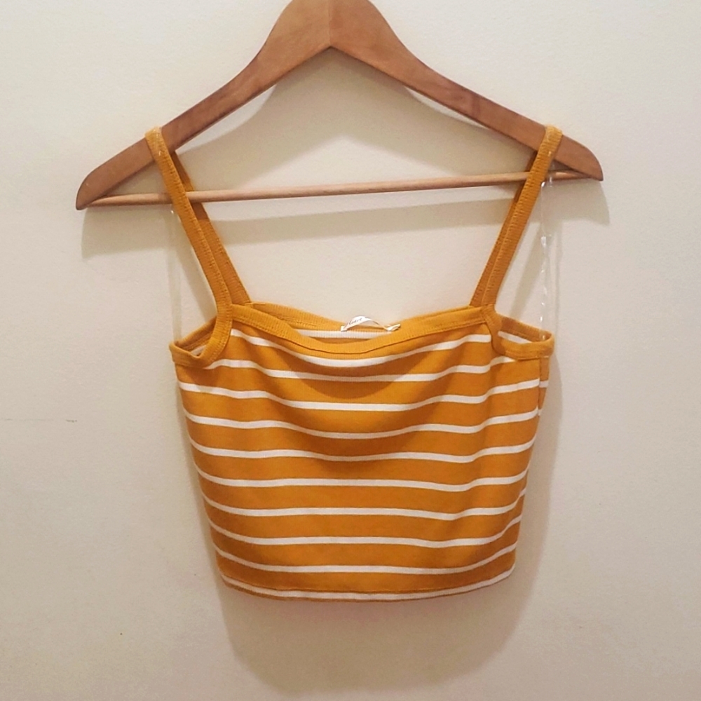 Gold tank top